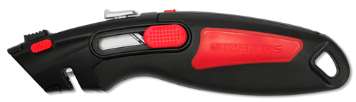 İZELTAŞ PRO GÜVENLİKLİ OTO KİLİTLİ TRAPEZ MAKET BIÇAĞI (2 YEDEKLİ)